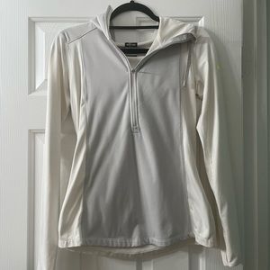 Nike quarter zip with hood